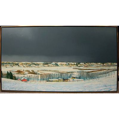 LINGERING SUNLIGHT (BATTLE RIVER VALLEY)