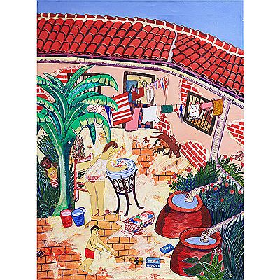 UNTITLED (BACKYARD SCENE) by Luis Manuel Torres - Auction record, sale price, and art valuation. Compare with similar artists and explore comparable artworks.