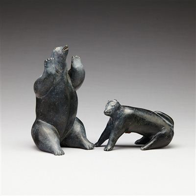 POLAR BEAR AND DOG (2)
