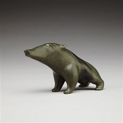 BOAR by Johnny Meeko Sr - Auction record, sale price, and art valuation. Compare with similar artists and explore comparable artworks.