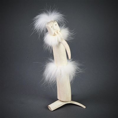 WALRUS SHAMAN by Thomas Suvaraaq - Auction record, sale price, and art valuation. Compare with similar artists and explore comparable artworks.