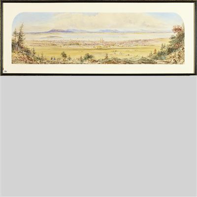 A PANORAMIC VIEW OF THE CITY OF MONTREAL by Washington Friend - Auction record, sale price, and art valuation. Compare with similar artists and explore comparable artworks.