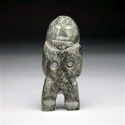 STANDING INUK by Eli Tikeayak - Auction record, sale price, and art valuation. Compare with similar artists and explore comparable artworks.