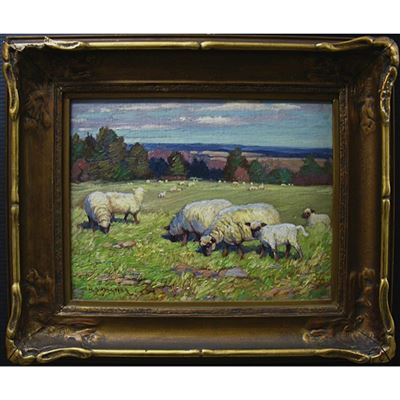 EARLY SPRING - SHEEP & LAMBS