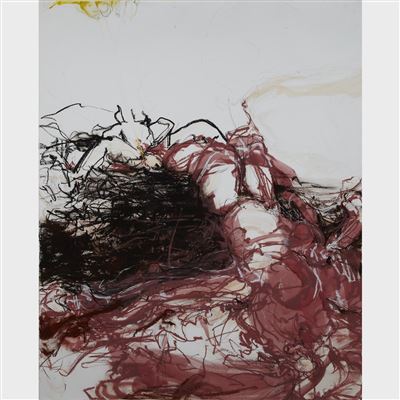Sample artwork by Katie Pretti (Born 1980), known for painting - View similar artists and auction records