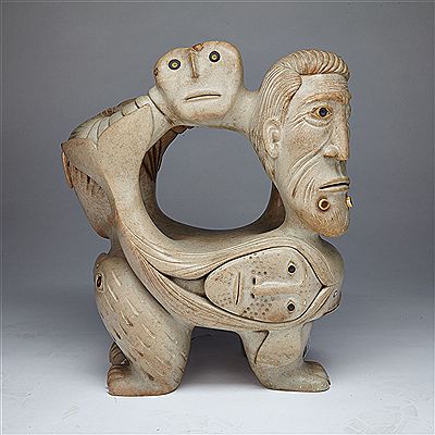 W3-1119, TORONTO SPIRIT WORLD OF THE INUIT by David Piqtoukun - Auction record, sale price, and art valuation. Compare with similar artists and explore comparable artworks.