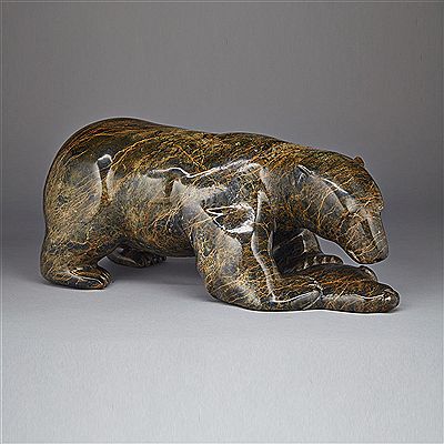 E7-1304, CAPE DORSET BEAR AND SEAL by Ohito Ashoona - Auction record, sale price, and art valuation. Compare with similar artists and explore comparable artworks.