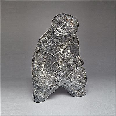 Sample artwork by Fanny Arngnakik Arnasungaaq (Born 1929), known for inuit sculpture - View similar artists and auction records