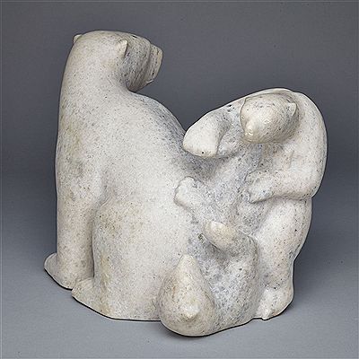 E7-1928, CAPE DORSET FAMILY OF BEARS