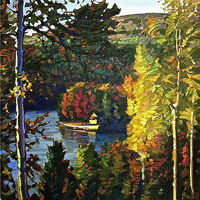 AUTUMN SPLENDOUR by Leif Ostlund - Auction record, sale price, and art valuation. Compare with similar artists and explore comparable artworks.