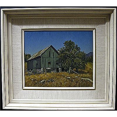 BARN - HIGHWAY 60 NORTH OF HUNTSVILLE by John Angus Palmer - Auction record, sale price, and art valuation. Compare with similar artists and explore comparable artworks.
