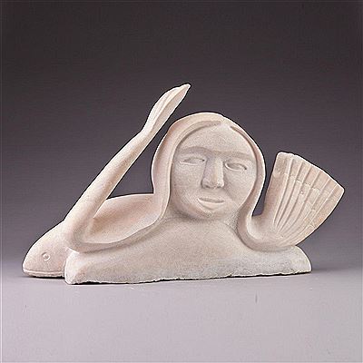 E7-818, CAPE DORSET SEDNA AND FISH