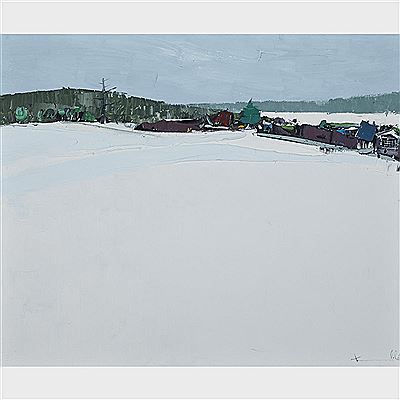 Sample artwork by Leopold Tremble (1924 - 1995), known for painting - View similar artists and auction records