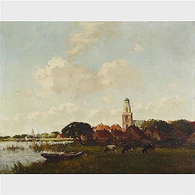 NEAR VOLENDAM by Cornelius Groeneveld - Auction record, sale price, and art valuation. Compare with similar artists and explore comparable artworks.
