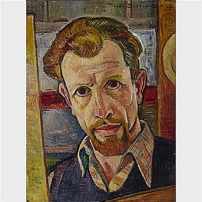 Portrait of Traian Biltiu-Dancus: PICTOREUL (SELF PORTRAIT)