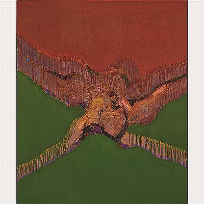 Sample artwork by John Graham Coughtry (1931 - 1999), known for painting, graphics, drawing, printmaking, murals and teaching - View similar artists and auction records