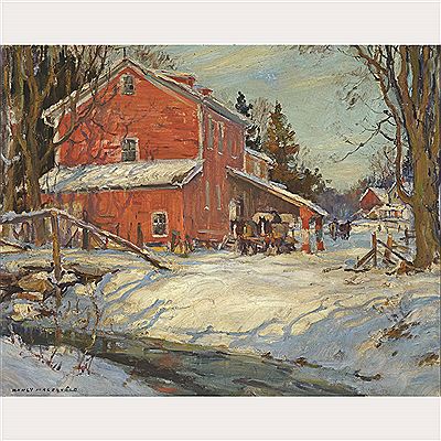 Sample artwork by Manly Edward MacDonald (1889 - 1971), known for landscape and marine painting, printmaking, teaching - View similar artists and auction records