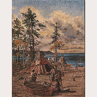 INDIAN ENCAMPMENT, L. SUPERIOR, ONT.