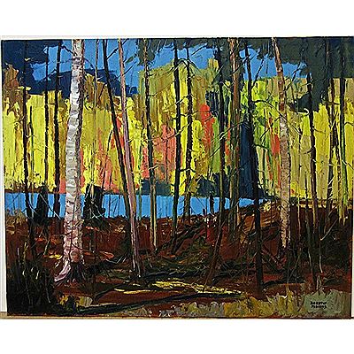 Sample artwork by Dorothy Parsons (1915 - 2010), known for painting - View similar artists and auction records