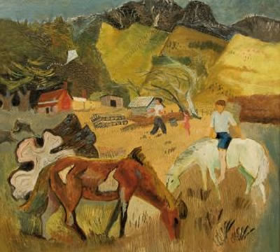 Sample artwork by John Holmwood (1910 - 1987), known for painting - View similar artists and auction records