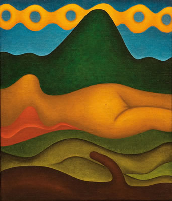 Nude in a Starry Field