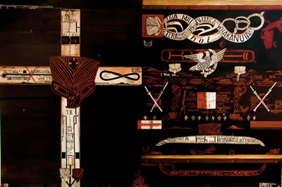 Sample artwork by Shane Cotton (Born 1964), known for painting - View similar artists and auction records