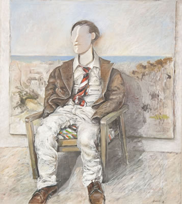 Seated Figure in a Landscape