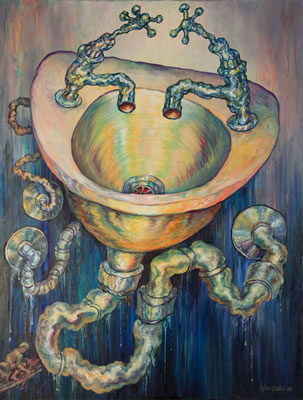 Sample artwork by Sylvia Siddell (1941 - 2011), known for painting - View similar artists and auction records