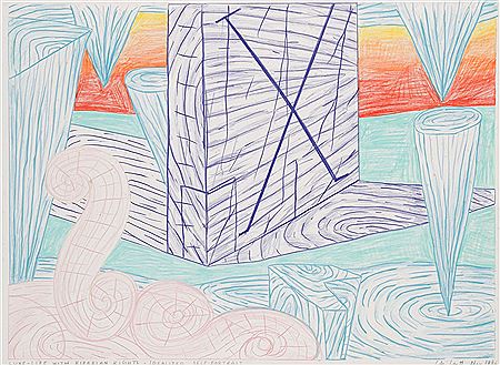 Portrait of Gavin Chilcott: Luxe-Life with Raparian Rights, Idealized Self-Portrait