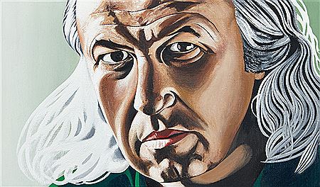 Portrait of Jeffrey Harris: Self-portrait