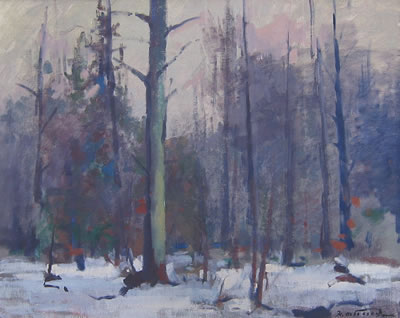 Sample artwork by Klement Olsansky (c.1909 - 1963), known for painting - View similar artists and auction records