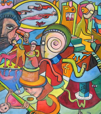 Sample artwork by Stewart Paley (Born 1940), known for painting - View similar artists and auction records