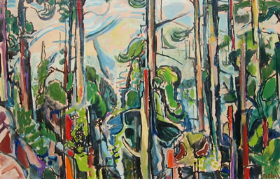 Autumn Howe Sound (also titled Colour Symphony) by Llewellyn Petley Jones - Auction record, sale price, and art valuation. Compare with similar artists and explore comparable artworks.