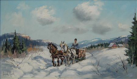 Hauling Logs