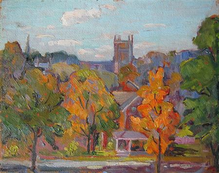 Sample artwork by Lily Osman Adams (1865 - 1945), known for painting - View similar artists and auction records