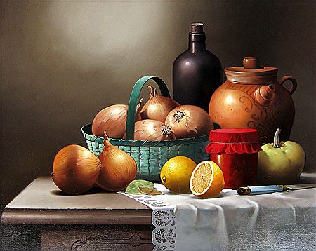 Onions in a Basket