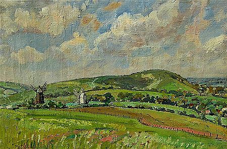 Windmills on the Downs