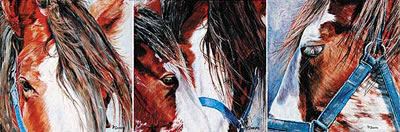 Clydesdale Triptych