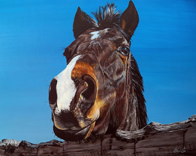 You Ready? by Karen Coe - Auction record, sale price, and art valuation. Compare with similar artists and explore comparable artworks.