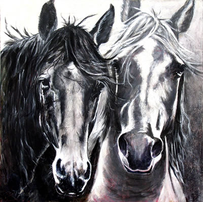 Sample artwork by Evalynne McDougall (20/21st century), known for painting - View similar artists and auction records