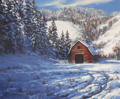 Barn on Anchor X Ranch