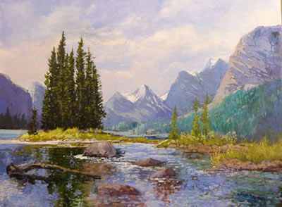 Spirit Island by Sheila Adams - Auction record, sale price, and art valuation. Compare with similar artists and explore comparable artworks.