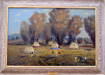 Camp in the Beaverheads