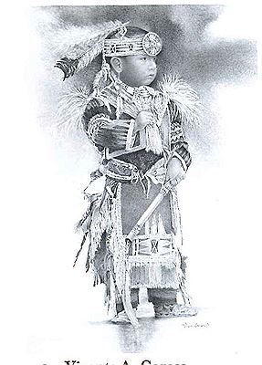 Kainai Young Warrior by Vicente Garces - Auction record, sale price, and art valuation. Compare with similar artists and explore comparable artworks.