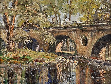 Schloßbrücke in Weimar