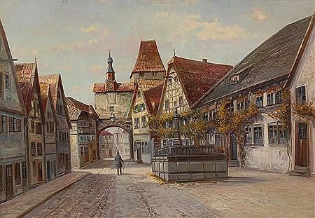 Das Markustor in Rothenburg o.T.