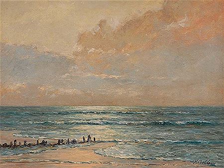 Impressionistische Meeresküste by Herman Heinrich Bohlens - Auction record, sale price, and art valuation. Compare with similar artists and explore comparable artworks.