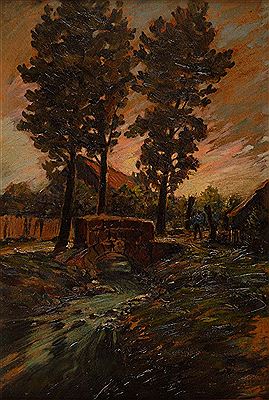 Dorf im Abendlicht by Paul Neumann - Auction record, sale price, and art valuation. Compare with similar artists and explore comparable artworks.