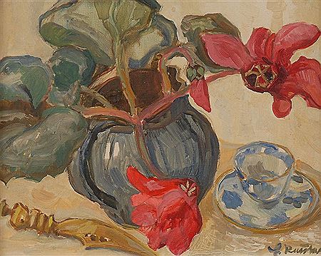Stillleben by Elisabeth Reuter - Auction record, sale price, and art valuation. Compare with similar artists and explore comparable artworks.