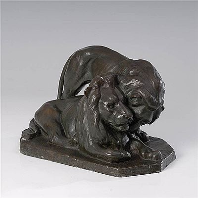 Sample artwork by Kurt Bauer (1906 - 1981), known for sculpture - View similar artists and auction records